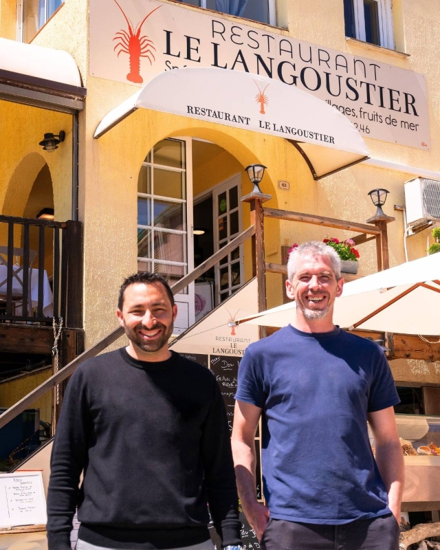 Le restaurant - Le Langoustier - restaurant CENTURI - bon restaurant CENTURI