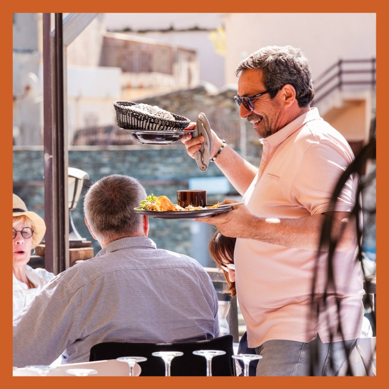 Le restaurant - Le Langoustier - restaurant CENTURI - restaurant sympa CENTURI